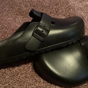 Birkenstock EVA Black Women’s Size 7 EU38 Waterproof Clog Mule